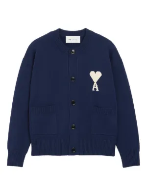 AMI Paris Ami de Coeur cardigan