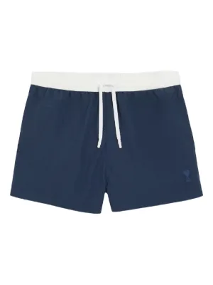AMI Paris nylon short swimsuit