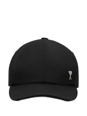 AMI Paris nylon Ami De Coeur stud cap
