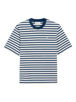 AMI Paris Ami de Coeur striped T-shirt