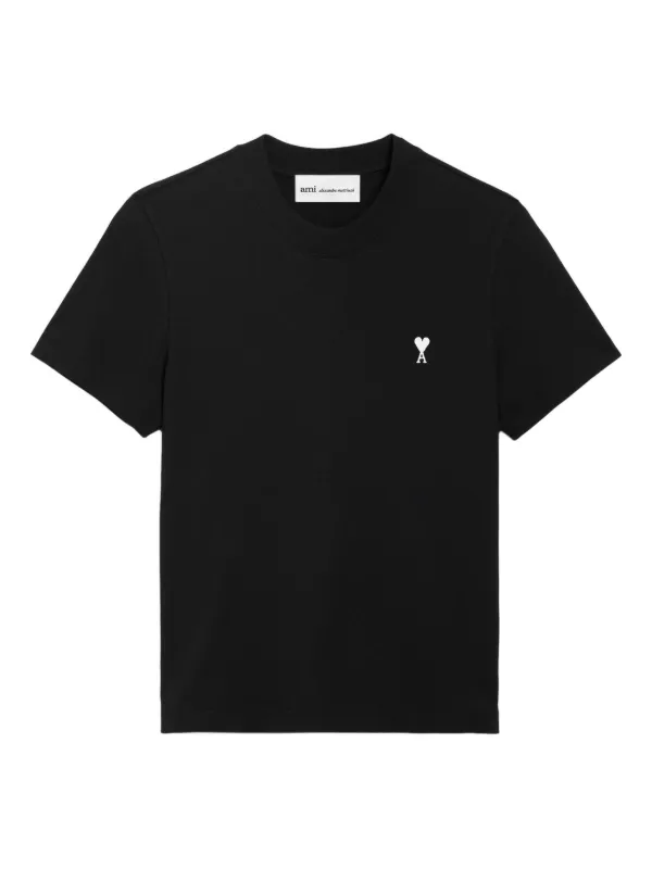 AMI Paris Ami de Coeur cropped t-shirt