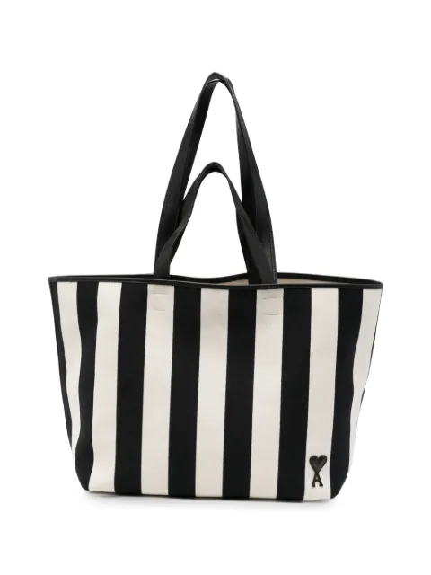 AMI Paris cotton Ami De Coeur shopping bag