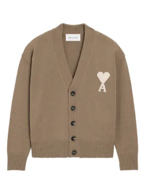 AMI Paris wool Ami De Coeur cardigan