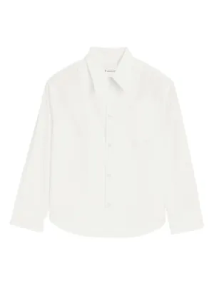 AMI Paris Ami De Coeur wide-fit pocket shirt