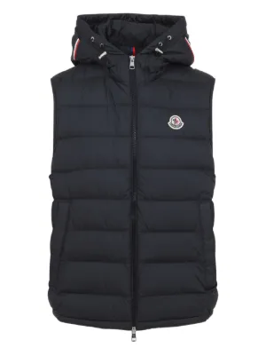 Moncler hooded padded gilet