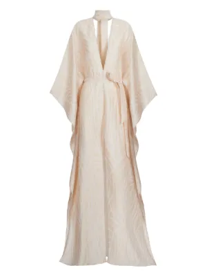Taller Marmo Completely OOO tie-neck maxi dress