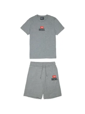 Diesel Kids logo-print T-shirt and shorts set