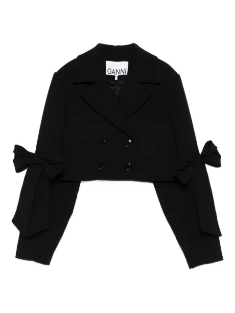 GANNI double-breasted jacket