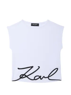 Karl Lagerfeld Kids signature T-shirt