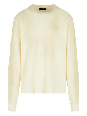 AMIRI Bones ribbed logo T-shirt
