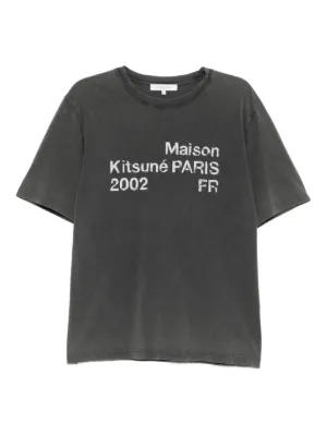 Maison Kitsuné 2002 faded T-shirt