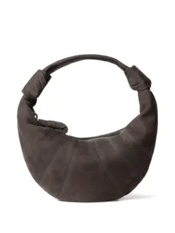 LEMAIRE mini Fortune Croissant bag in alpaca nubuck