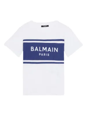 Balmain Kids logo-print T-shirt