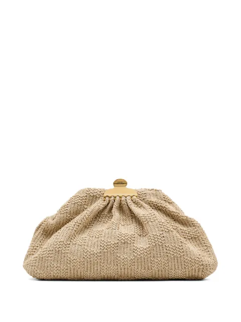 Marc Jacobs medium The Summer Glam woven clutch bag