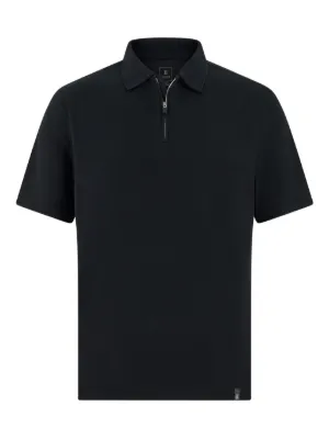 Boggi Milano high-performance piqu&eacute; polo shirt with S-Caf&egrave;&reg; yarn