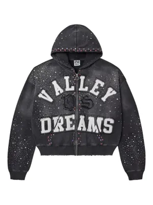 Vale classico zip-up hoodie