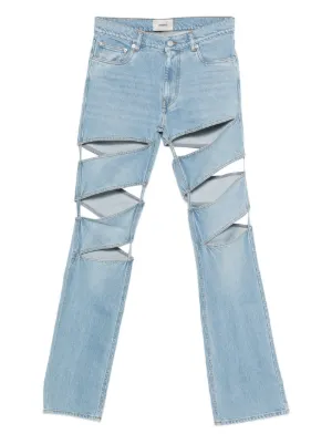 Coperni cut-out jeans
