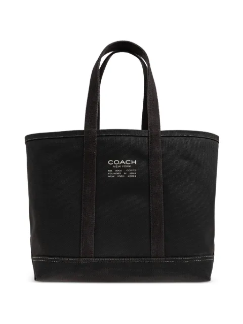 Coach top handle tote bag