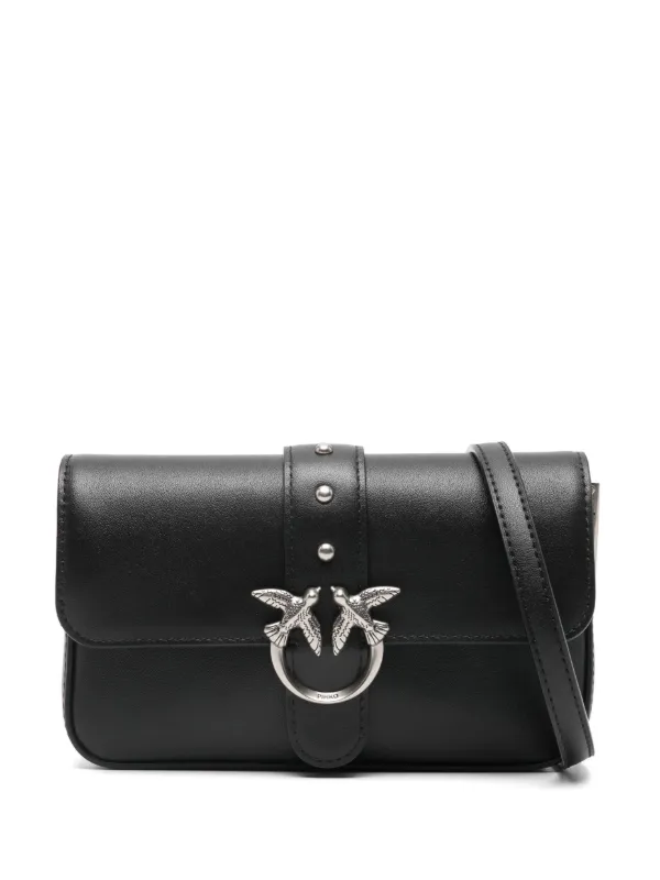 PINKO baby Love Bag One Slouchy shoulder bag in leather