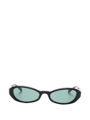 Saint Laurent Eyewear Sue oval-frame sunglasses