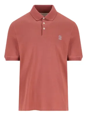 Brunello Cucinelli logo polo shirt
