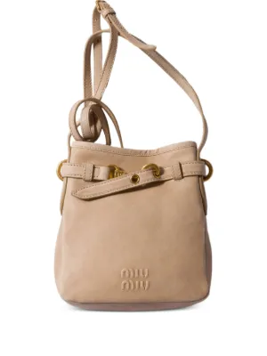 Miu Miu nappa leather pouch