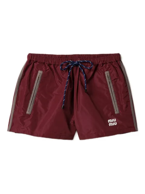 Miu Miu technical fabric shorts