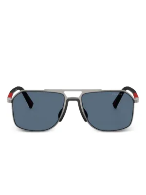Prada Linea Rossa pilot-frame sunglasses