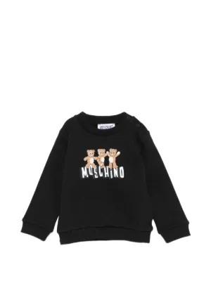 Moschino Kids Teddy Bear-print sweatshirt
