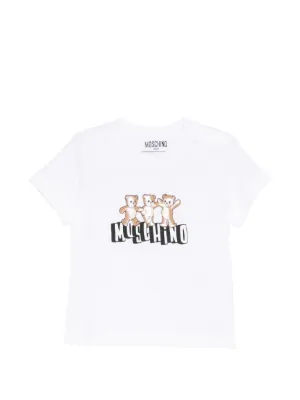 Moschino Kids teddy-graphic T-shirt
