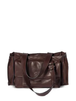 Miu Miu Utilitaire leather shoulder bag