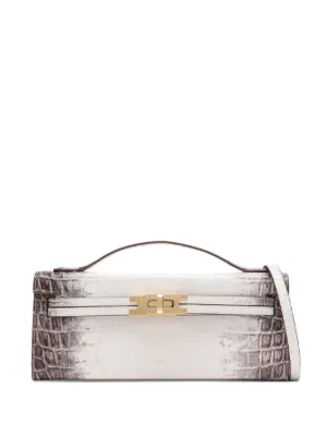 JW Pei croc-embossed cross body bag