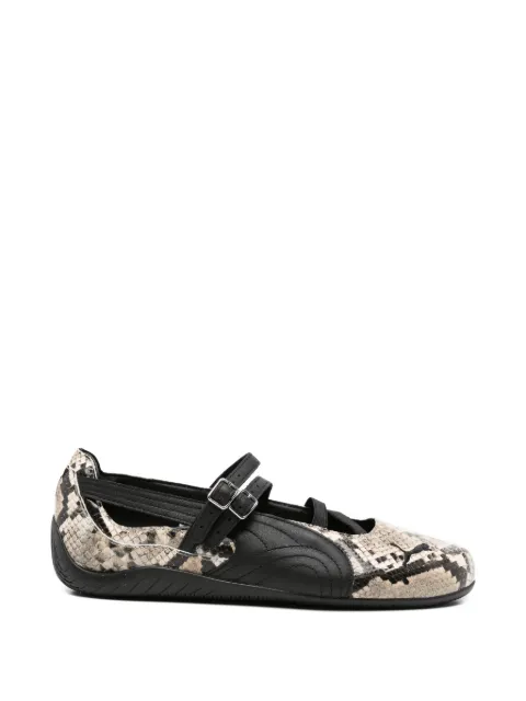 PUMA Speedcat snake-print sneakers 