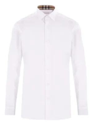 Burberry slim fit stretch cotton shirt