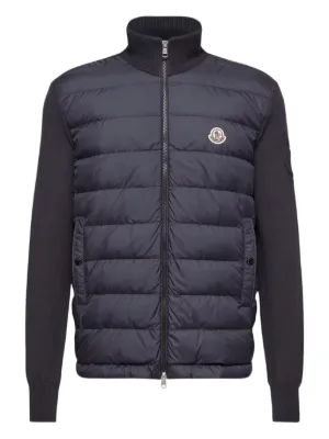 Moncler zip-up padded cardigan