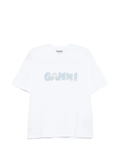 GANNI logo T-shirt