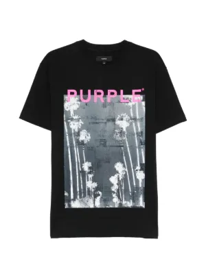 Purple Brand Mirage graphic-print T-shirt