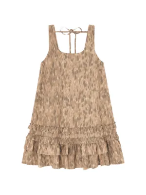 GANNI dress in printed cotton