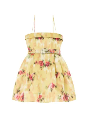 GANNI printed mini dress