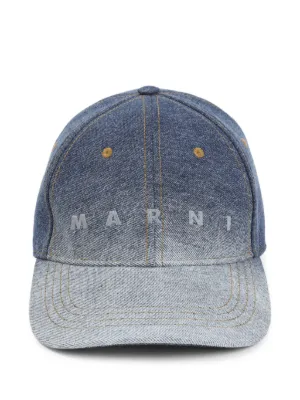 Marni logo ultramarine hat