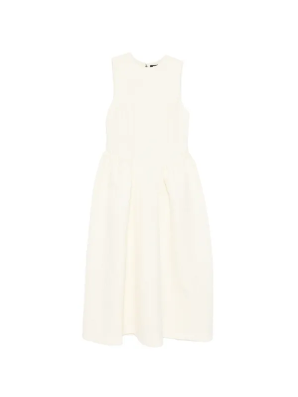 ROTATE BIRGER CHRISTENSEN jacquard midi dress