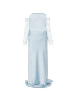 ROTATE BIRGER CHRISTENSEN ruched maxi dress