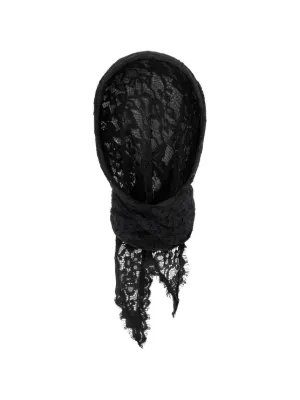 Mani&egrave;re De Voir Kadia lace head scarf