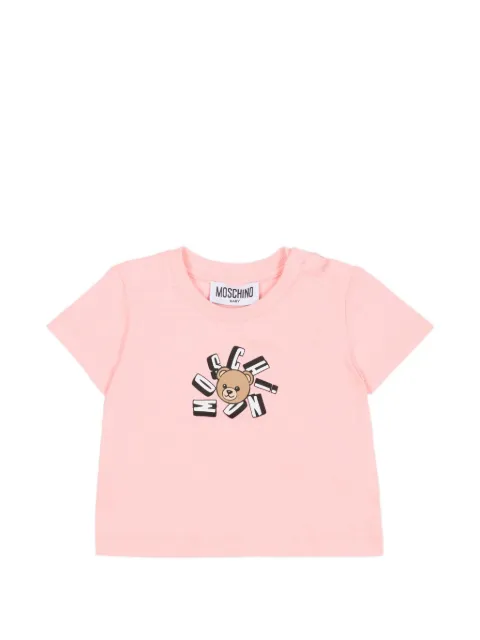 Moschino Kids logo-print T-shirt