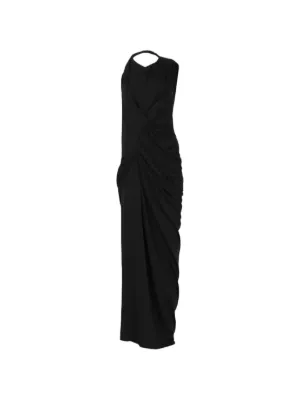 ENTIRE STUDIOS Oaklyn draped halterneck dress