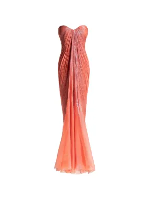 Maria Lucia Hohan  Victoria ruched maxi dress