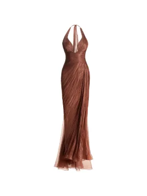 Maria Lucia Hohan  Milagros sleeveless slit maxi dress