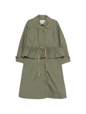 DAMSON MADDER Myrtle ruffled coat