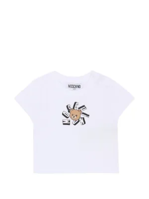 Moschino Kids bear graphic T-shirt