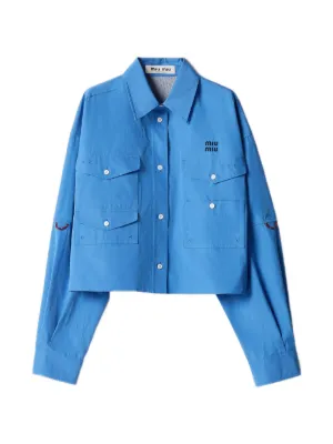 Miu Miu poplin shirt